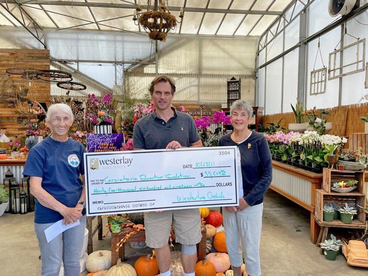 Westerlay Orchids Raises $35,619.40 for 2021 CEF Fundraiser